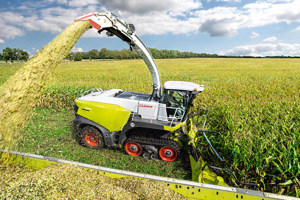 CLAAS : Nouvelle Jaguar 990 Terra Trac et des évolutions dans la gamme